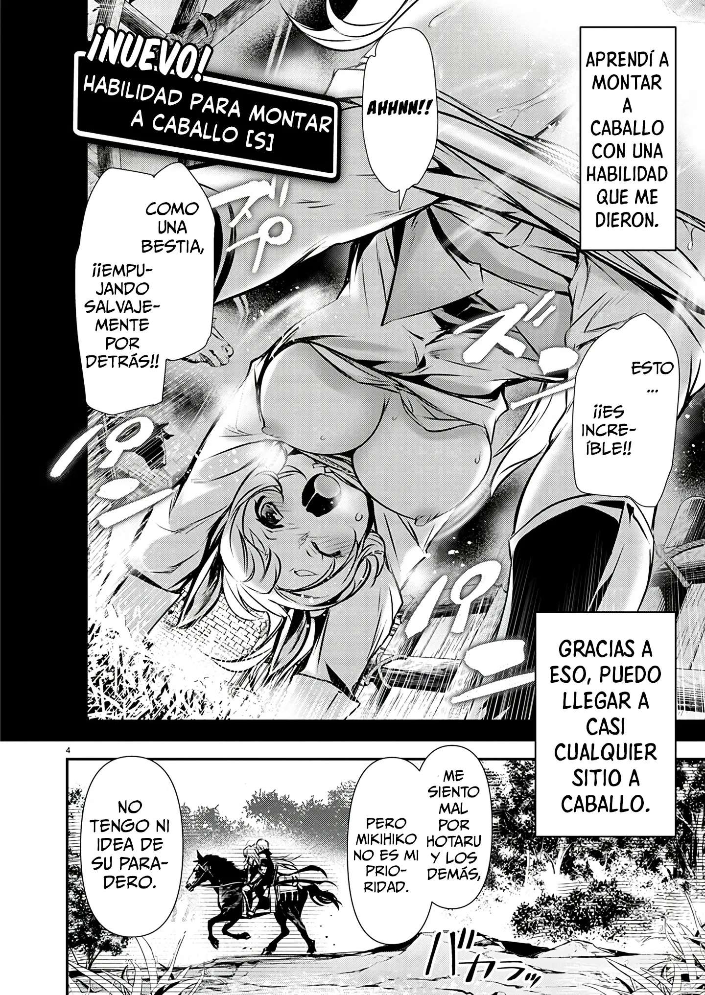 ISEKAI NTR ~SHINYUU NO ONNA WO SAIKYOU SKILL DE OTOSU HOUHOU Capitulo 54 página 4