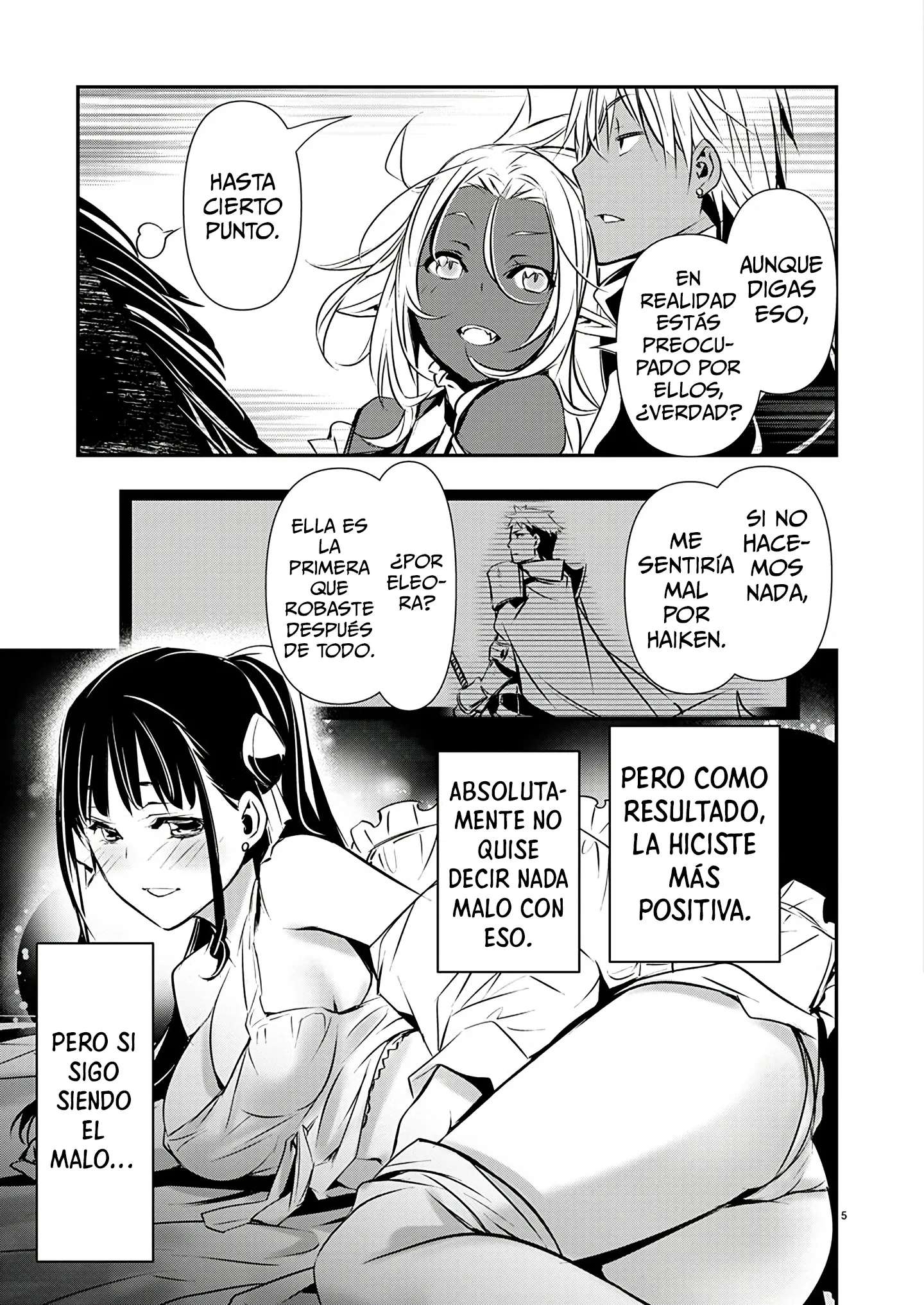 ISEKAI NTR ~SHINYUU NO ONNA WO SAIKYOU SKILL DE OTOSU HOUHOU Capitulo 54 página 5