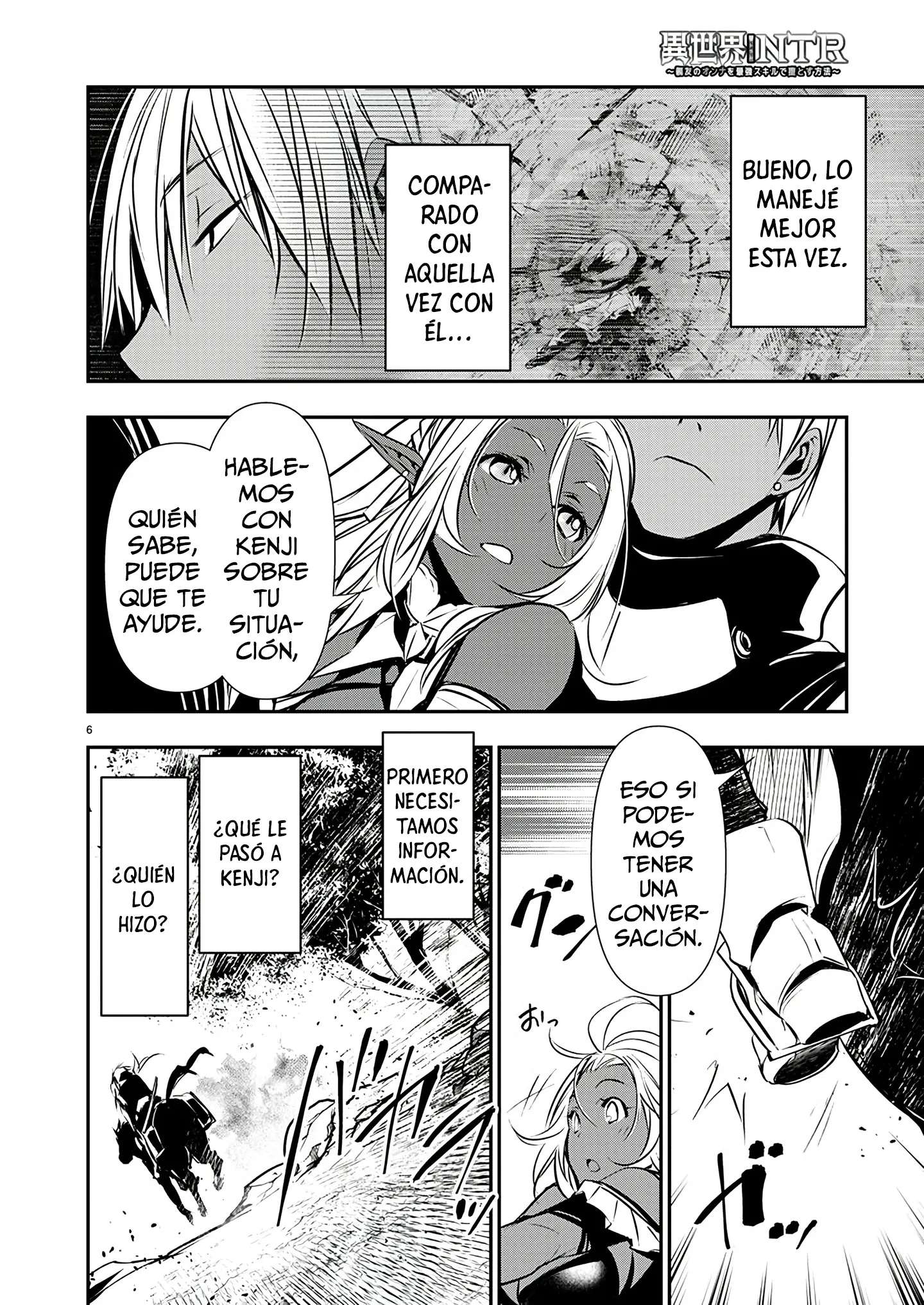 ISEKAI NTR ~SHINYUU NO ONNA WO SAIKYOU SKILL DE OTOSU HOUHOU Capitulo 54 página 6