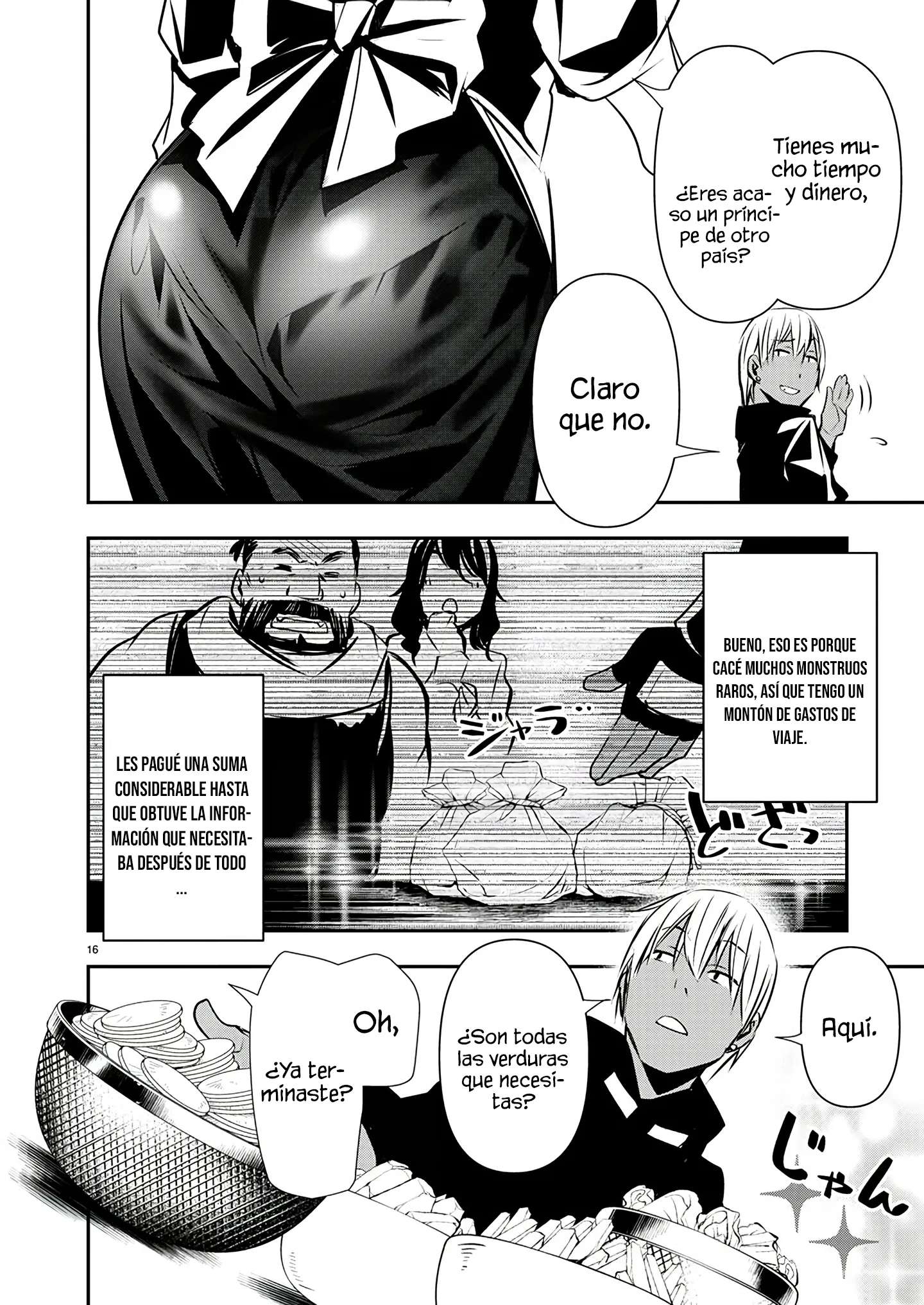 ISEKAI NTR ~SHINYUU NO ONNA WO SAIKYOU SKILL DE OTOSU HOUHOU Capitulo 56 página 16