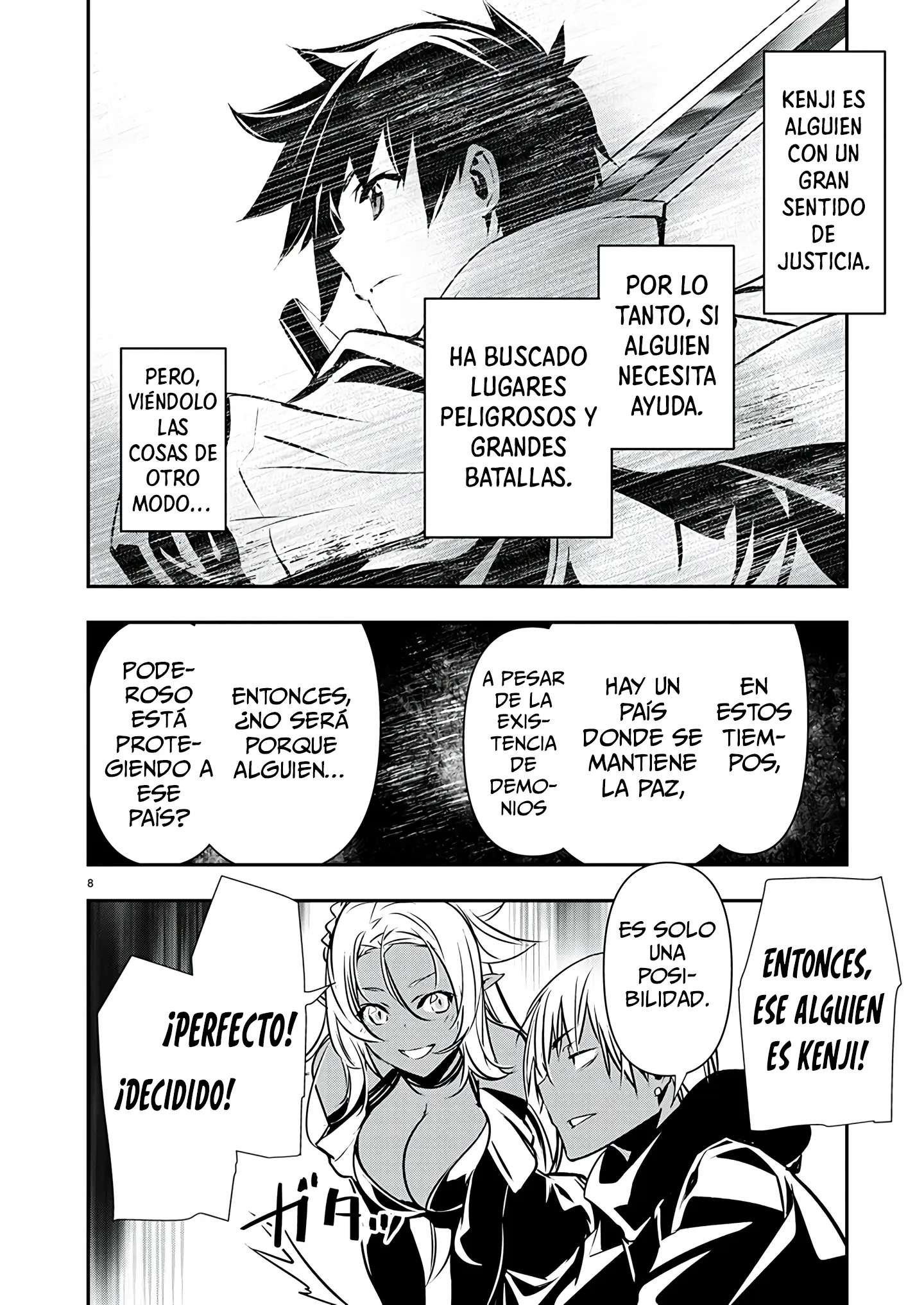 ISEKAI NTR ~SHINYUU NO ONNA WO SAIKYOU SKILL DE OTOSU HOUHOU Capitulo 57 página 7