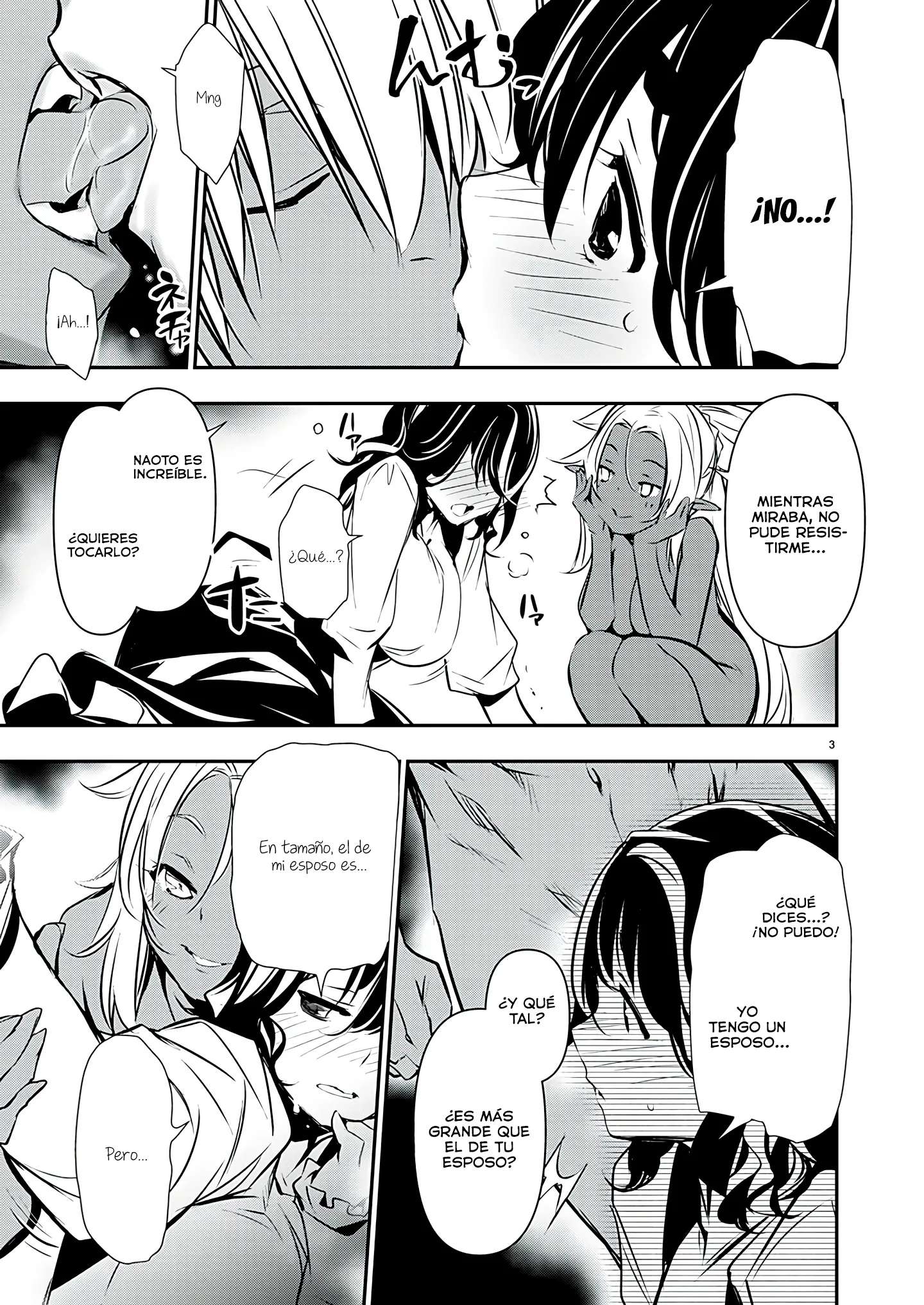 ISEKAI NTR ~SHINYUU NO ONNA WO SAIKYOU SKILL DE OTOSU HOUHOU Capitulo 58 página 3