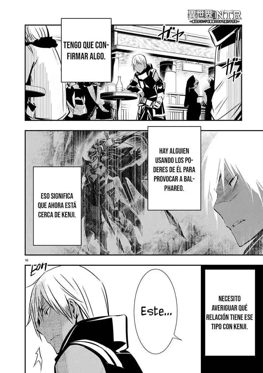 ISEKAI NTR ~SHINYUU NO ONNA WO SAIKYOU SKILL DE OTOSU HOUHOU Capitulo 59 página 16