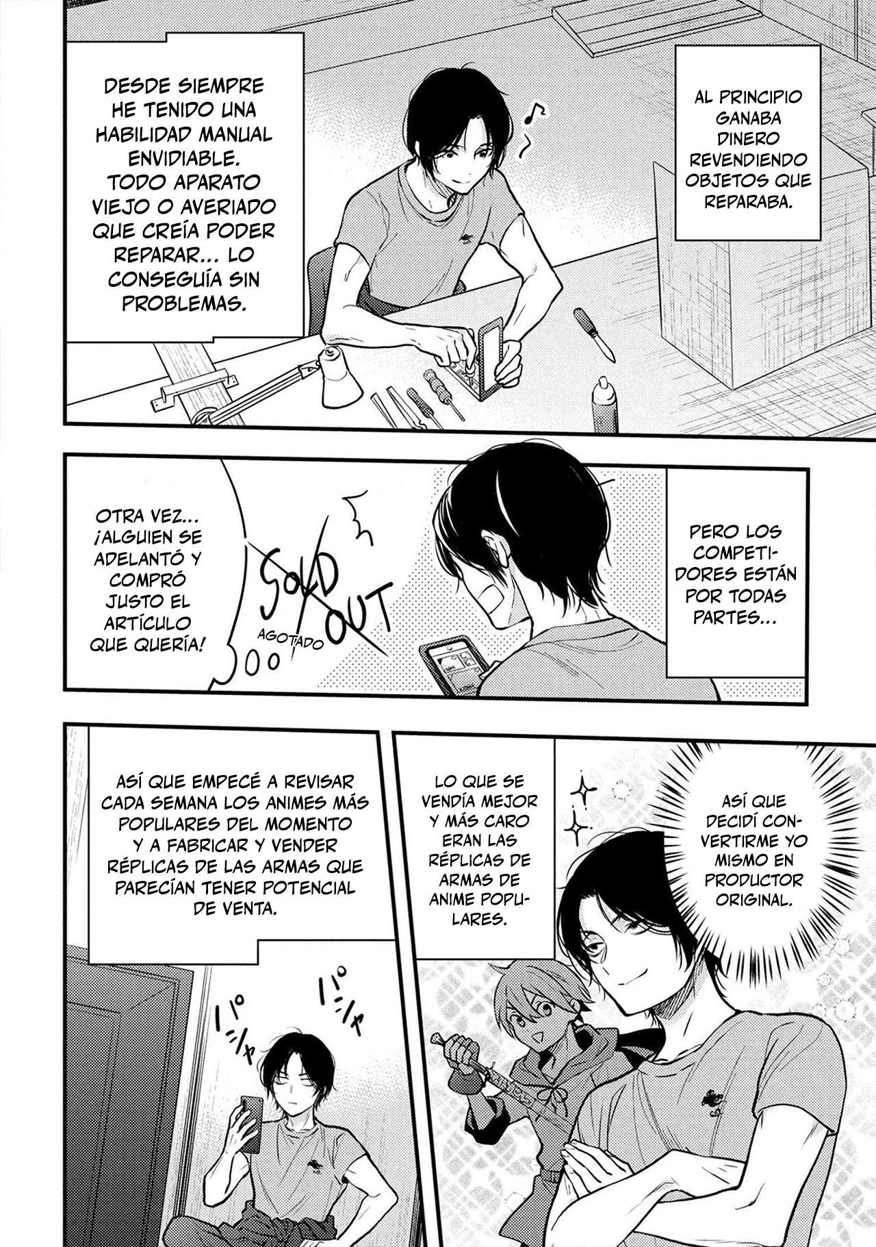 HOUKAI SEKAI NO MAHOU TSUE SHOKUNIN Capitulo 1 página 4