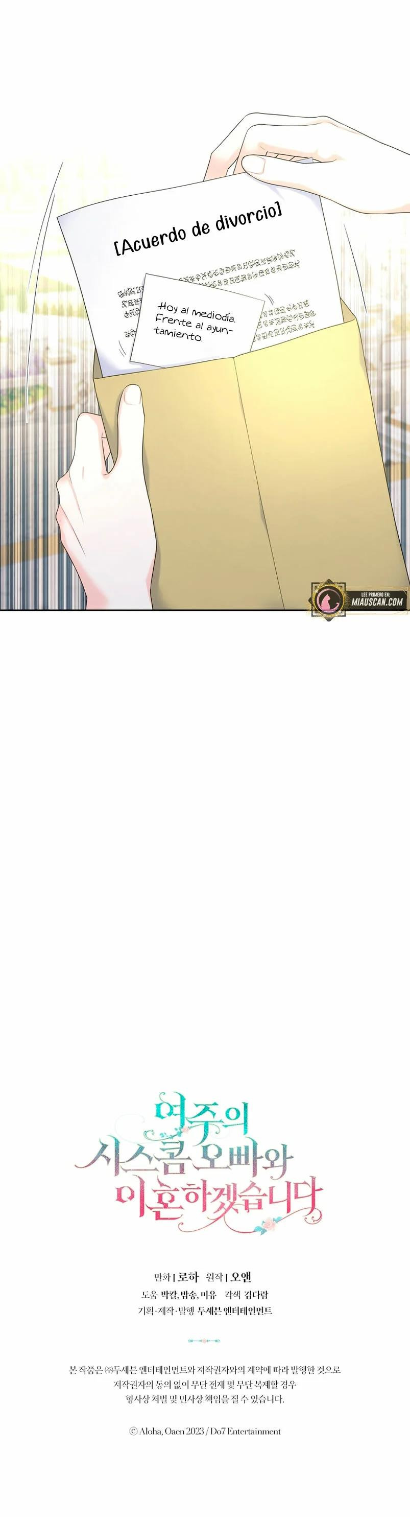 Me Divorciaré Del Hermano Siscon De La Protagonista Femenina Capitulo 3 página 60
