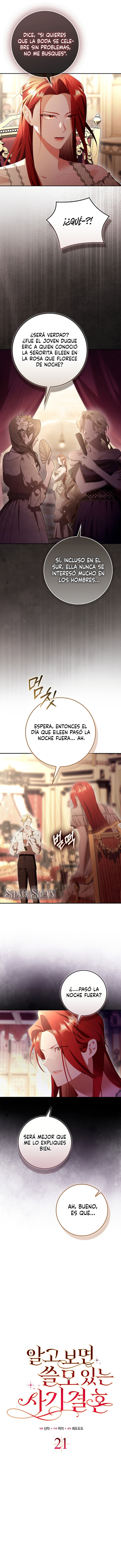 Un matrimonio fraudulento sorprendentemente útil Capitulo 21 página 4
