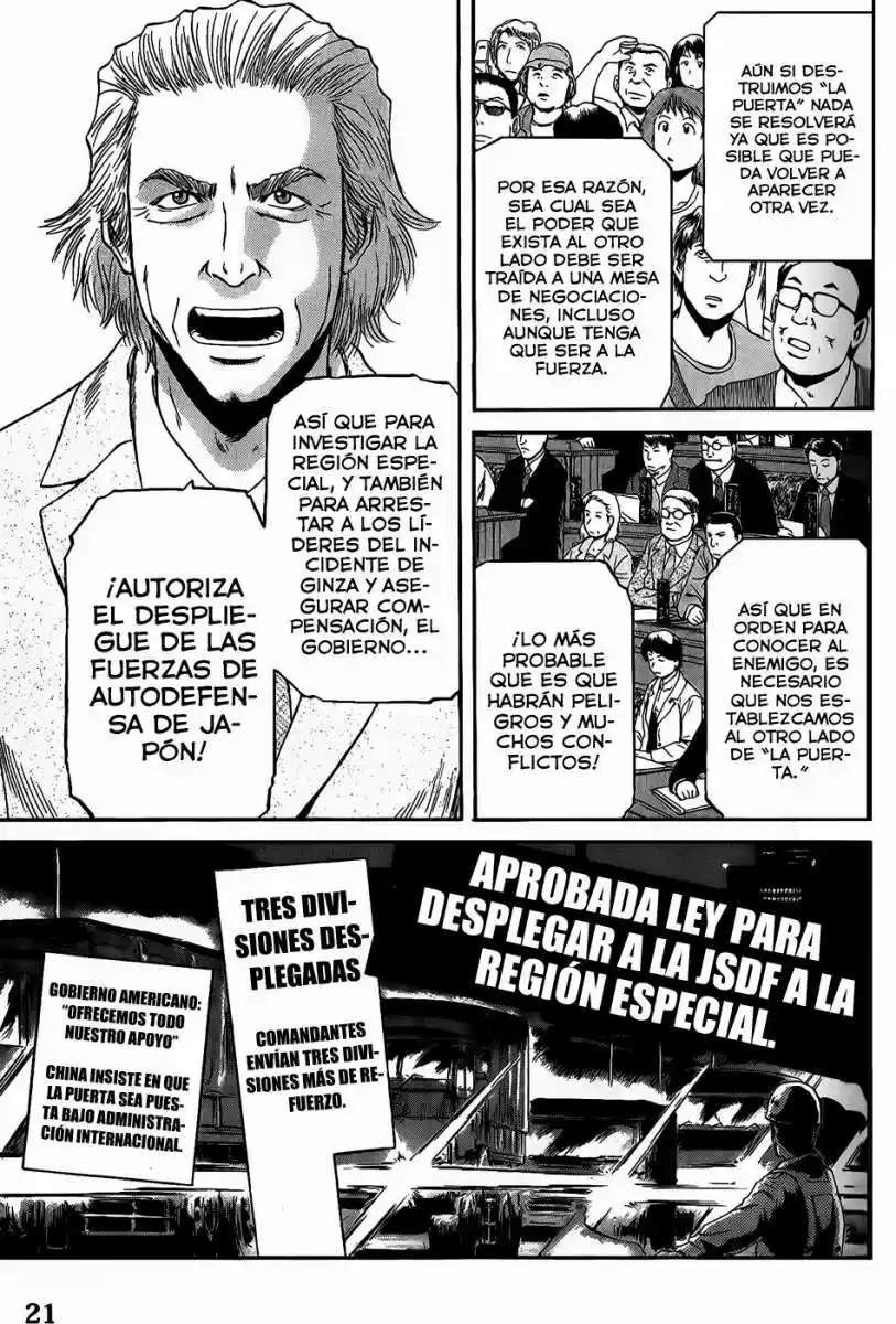 Gate – Thus the JSDF Fought There! Capitulo 1 página 19