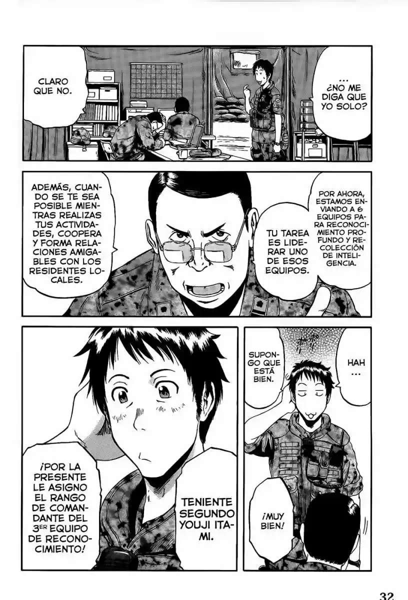 Gate – Thus the JSDF Fought There! Capitulo 1 página 30