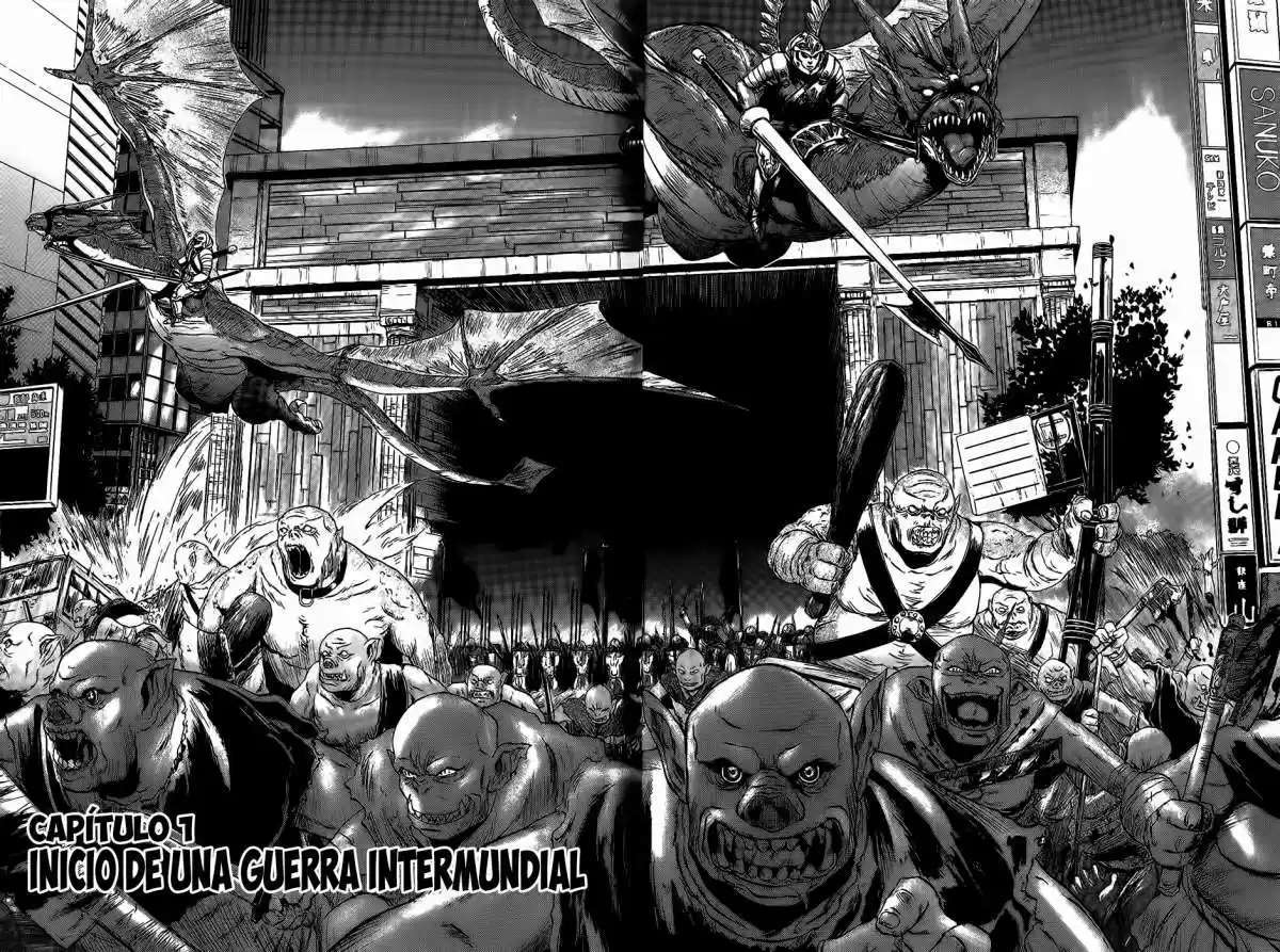 Gate – Thus the JSDF Fought There! Capitulo 1 página 6