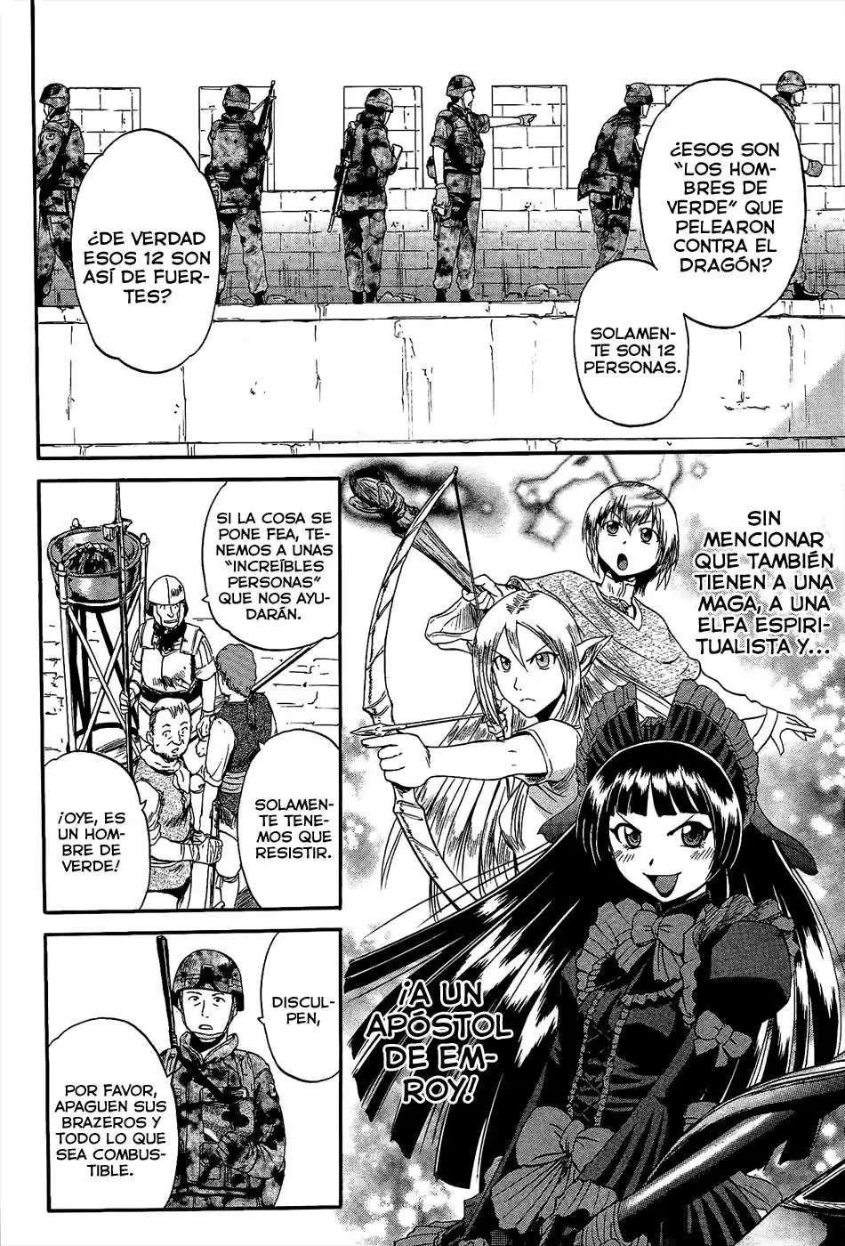 Gate – Thus the JSDF Fought There! Capitulo 10 página 13