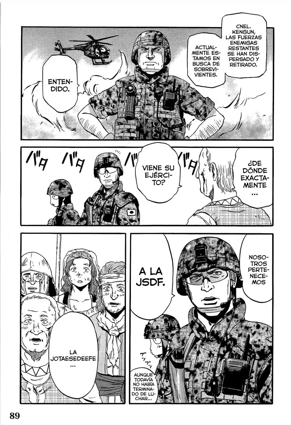 Gate – Thus the JSDF Fought There! Capitulo 12 página 35