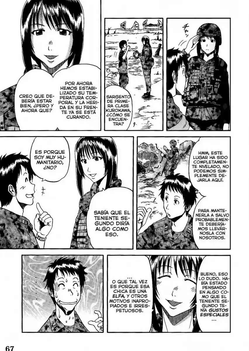 Gate – Thus the JSDF Fought There! Capitulo 3 página 18