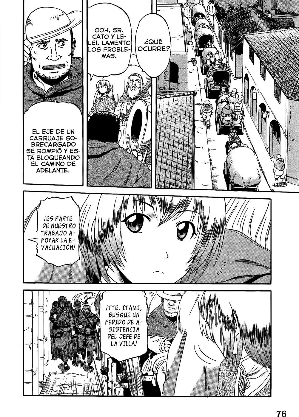 Gate – Thus the JSDF Fought There! Capitulo 4 página 7
