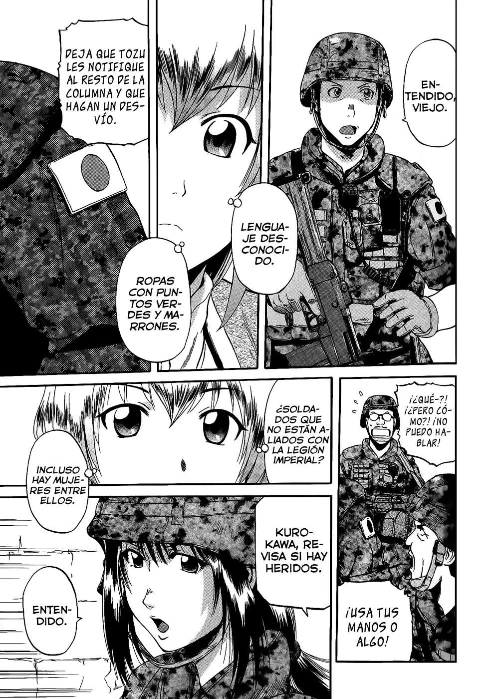 Gate – Thus the JSDF Fought There! Capitulo 4 página 8