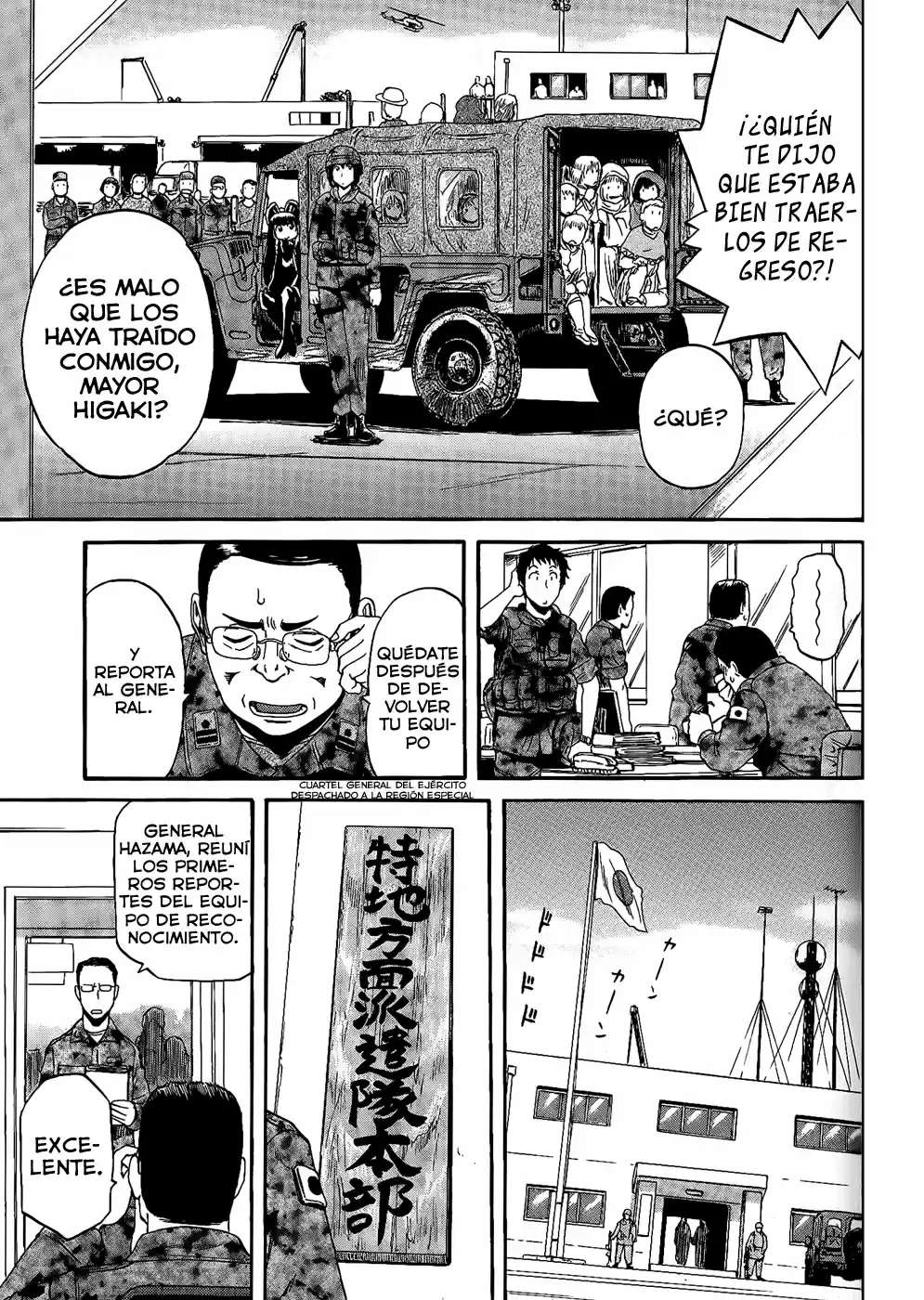Gate – Thus the JSDF Fought There! Capitulo 7 página 10