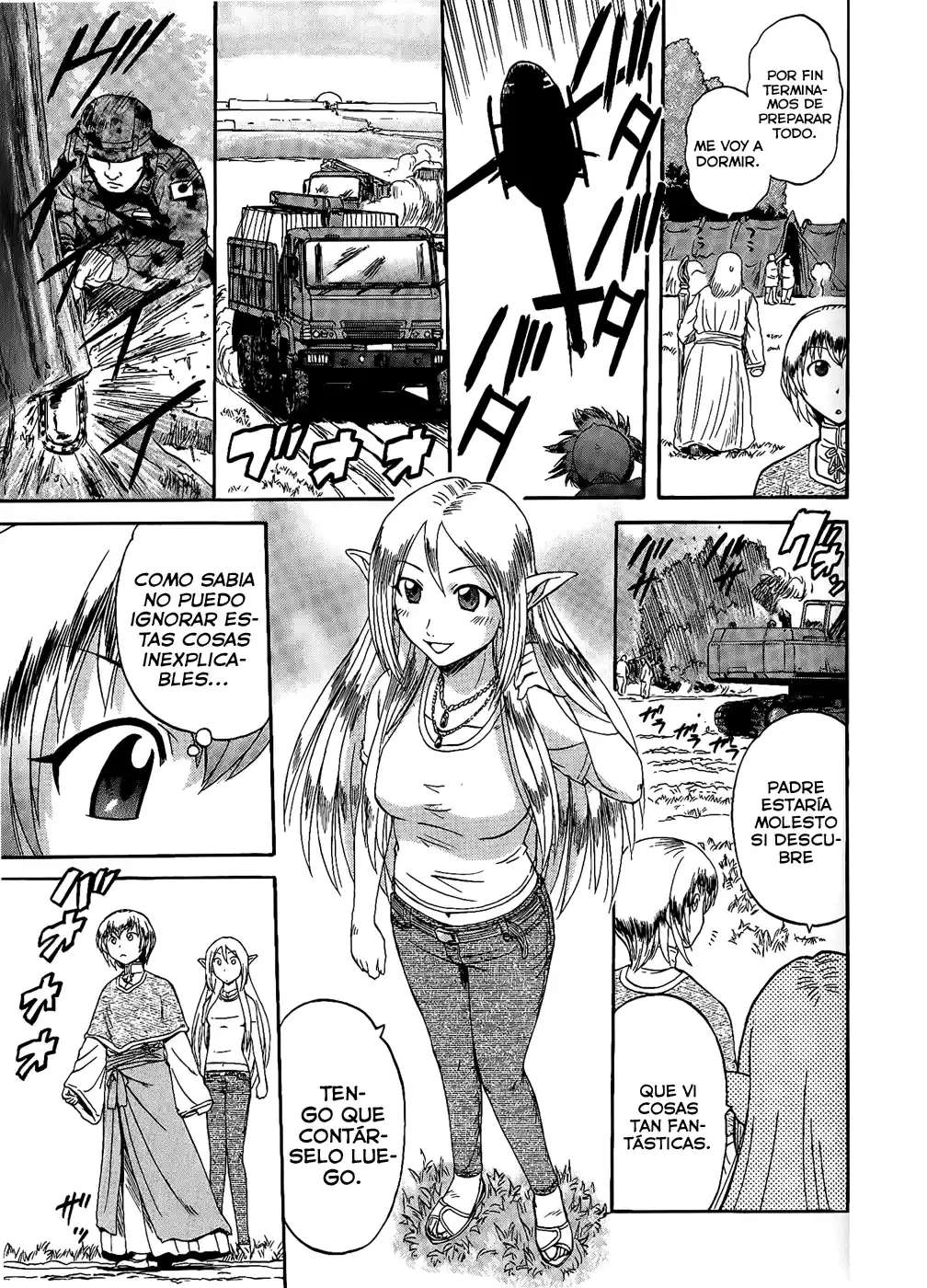 Gate – Thus the JSDF Fought There! Capitulo 7 página 18