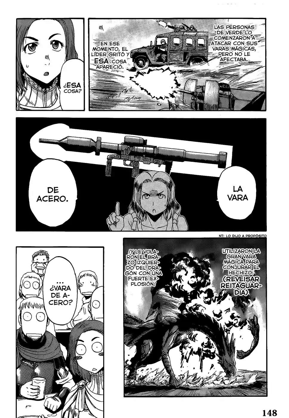 Gate – Thus the JSDF Fought There! Capitulo 7 página 7