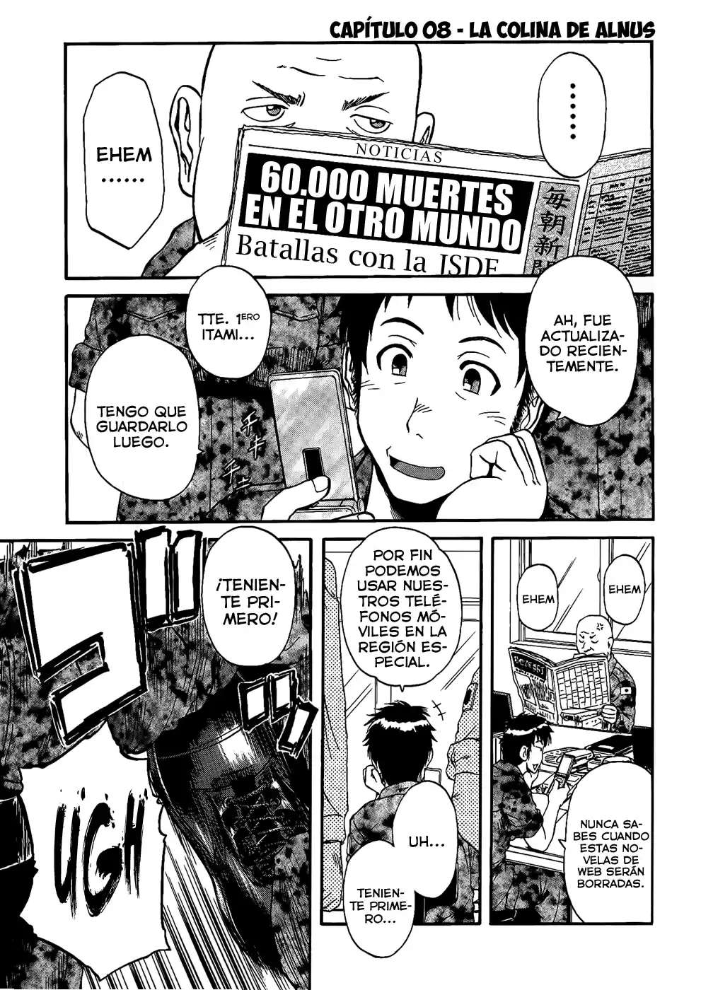 Gate – Thus the JSDF Fought There! Capitulo 8 página 2