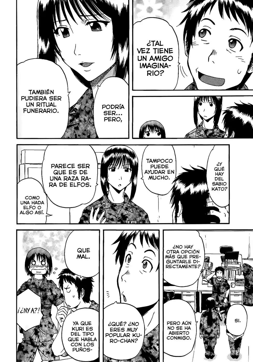 Gate – Thus the JSDF Fought There! Capitulo 8 página 5