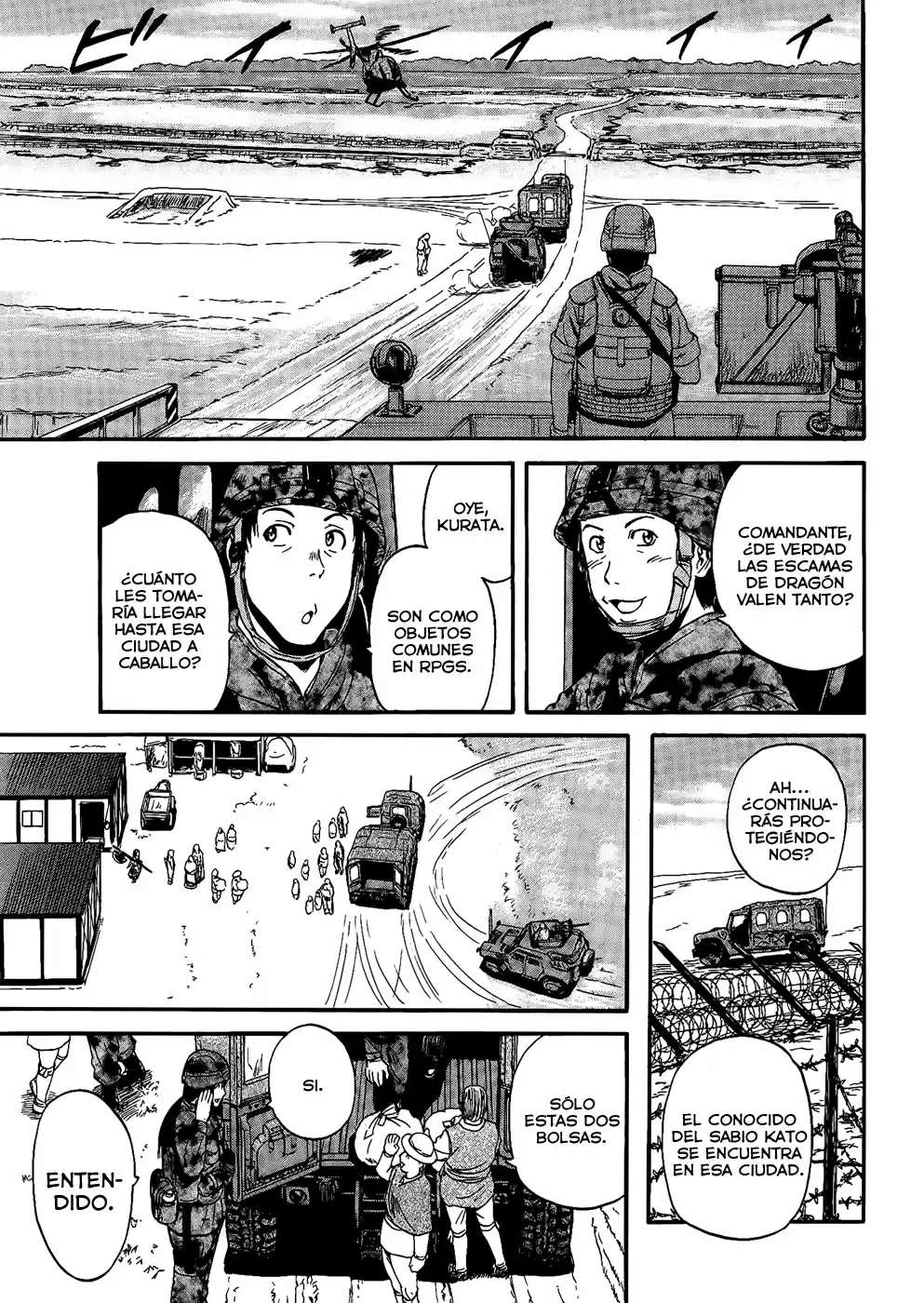Gate – Thus the JSDF Fought There! Capitulo 8 página 8