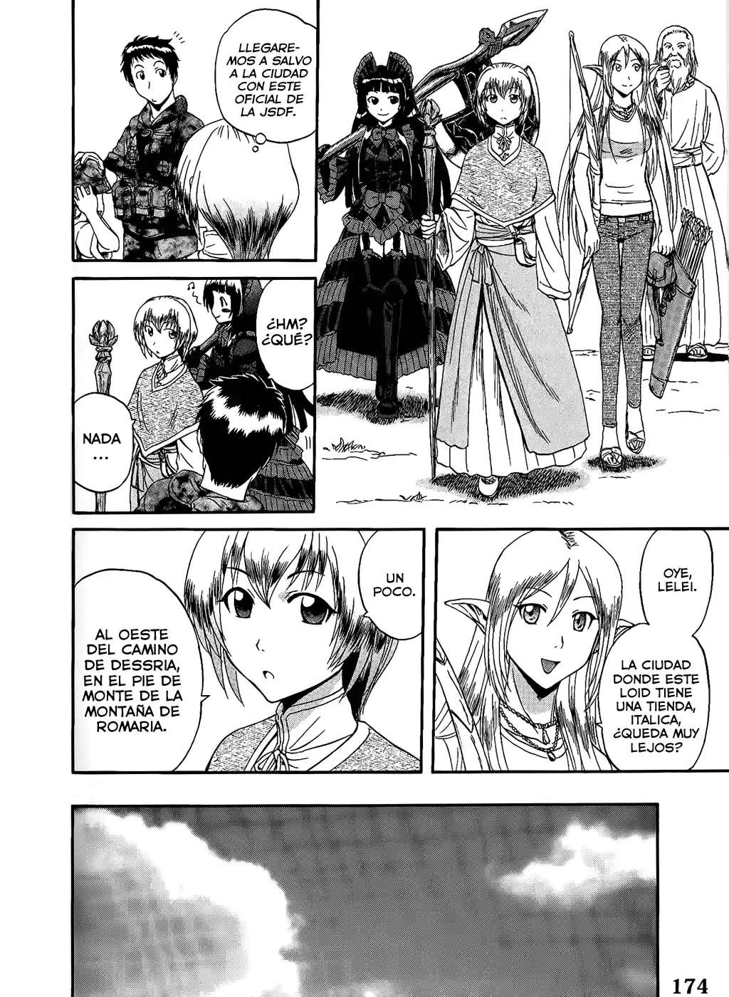 Gate – Thus the JSDF Fought There! Capitulo 8 página 9