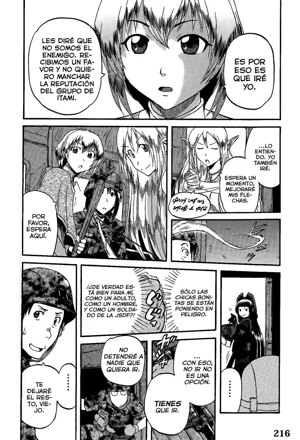 Gate – Thus the JSDF Fought There! Capitulo 9 página 25