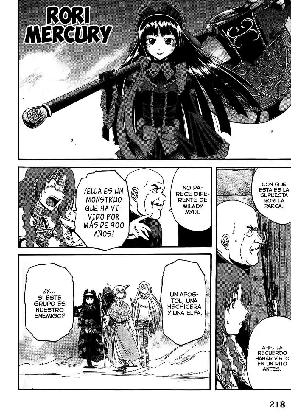 Gate – Thus the JSDF Fought There! Capitulo 9 página 27