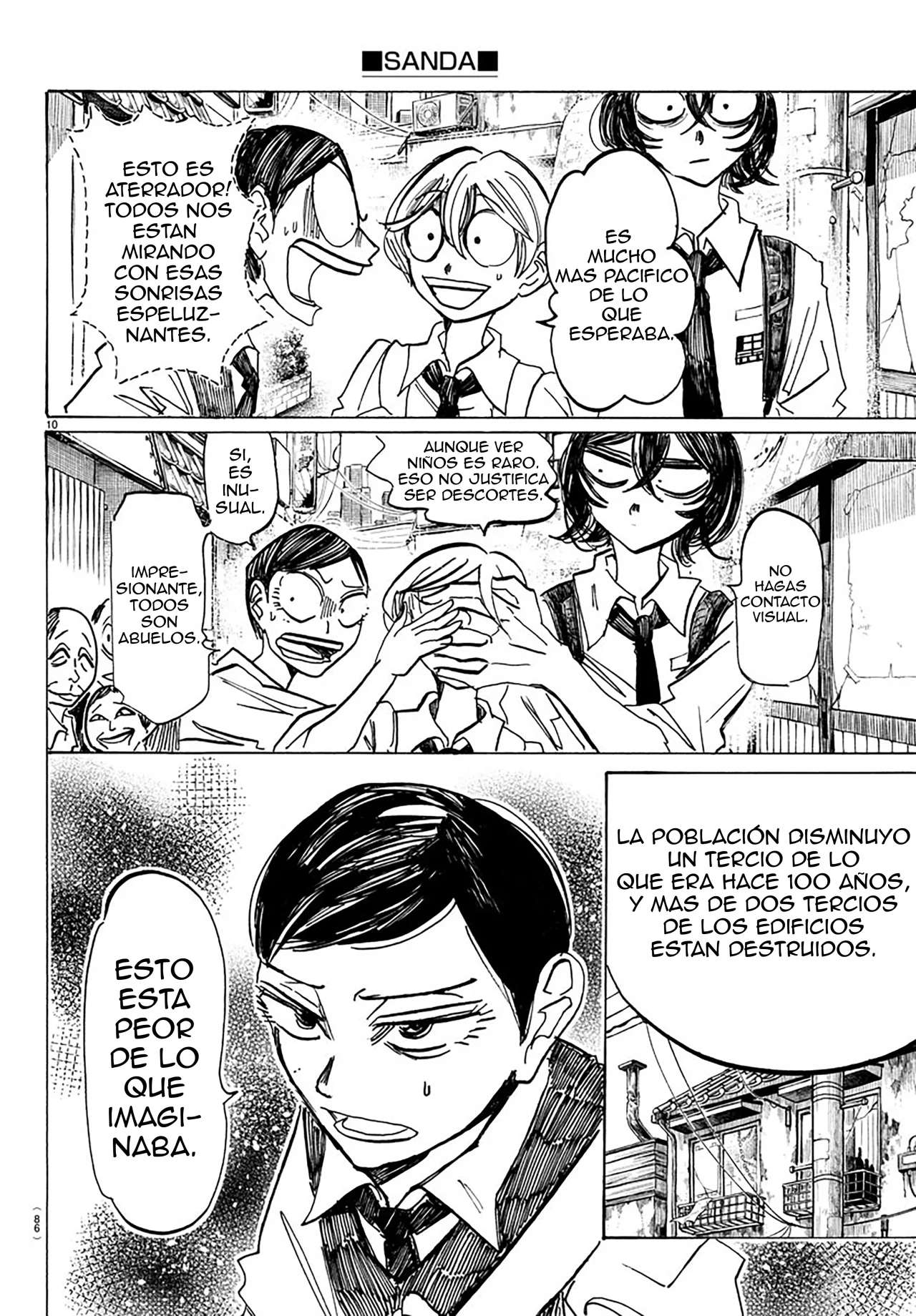 SANDA Capitulo 66 página 10
