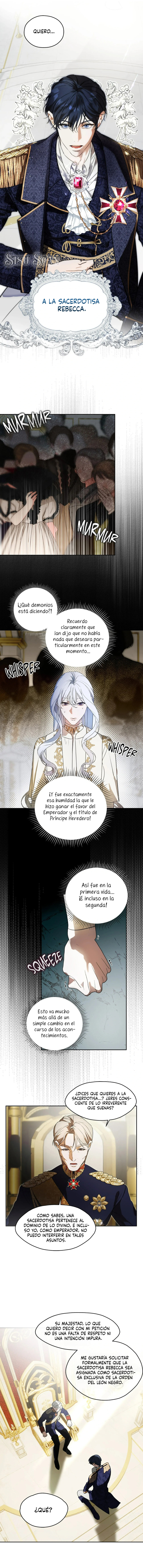 Yo, la sacerdotisa villana, no pido redención Capitulo 2 página 6