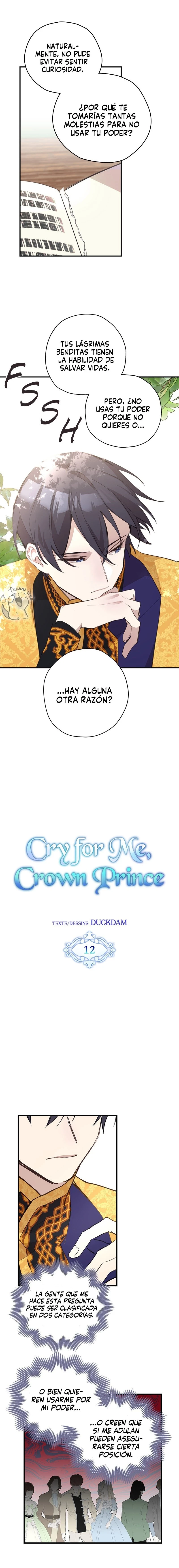 Por favor llora, Príncipe heredero Capitulo 12 página 4