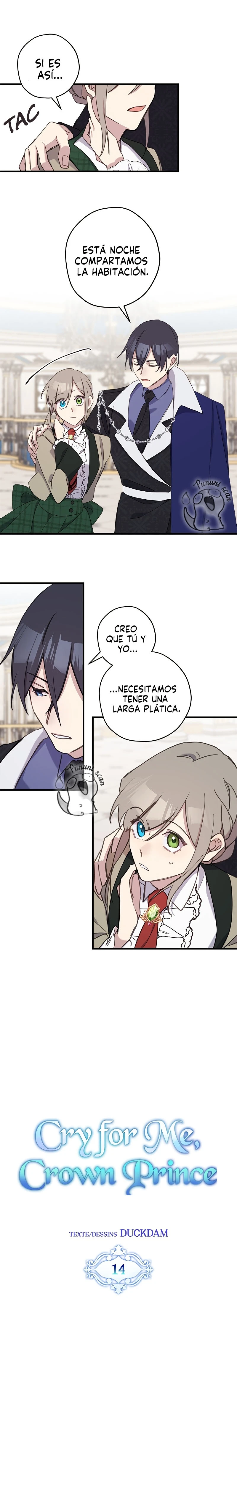 Por favor llora, Príncipe heredero Capitulo 14 página 5
