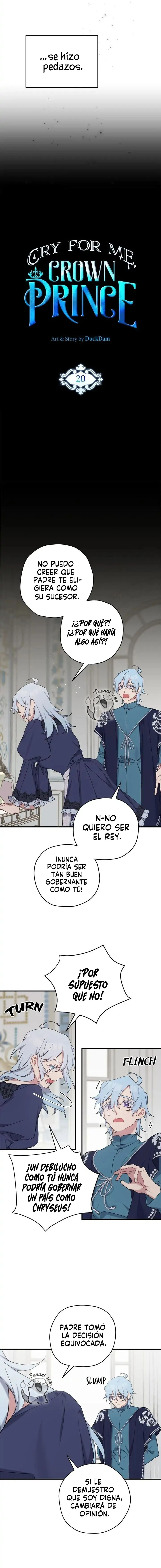 Por favor llora, Príncipe heredero Capitulo 20 página 6