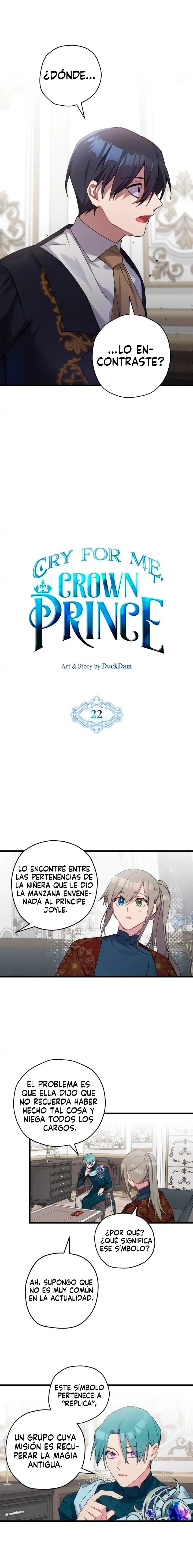 Por favor llora, Príncipe heredero Capitulo 22 página 4
