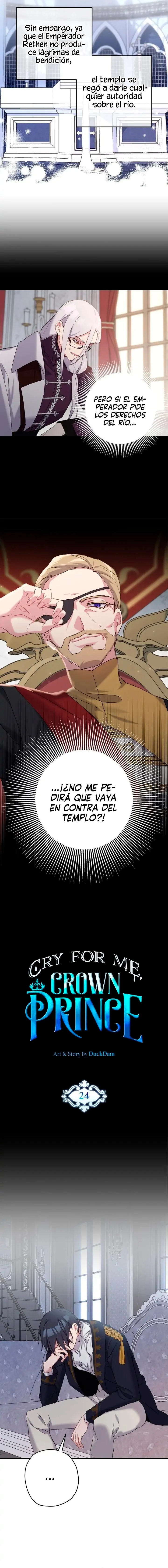 Por favor llora, Príncipe heredero Capitulo 24 página 5