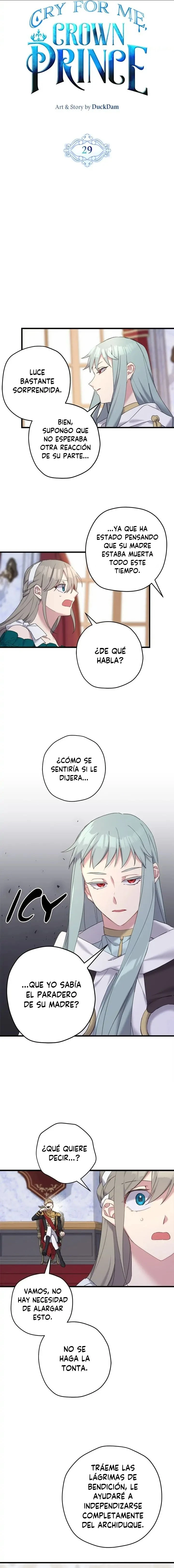 Por favor llora, Príncipe heredero Capitulo 29 página 6
