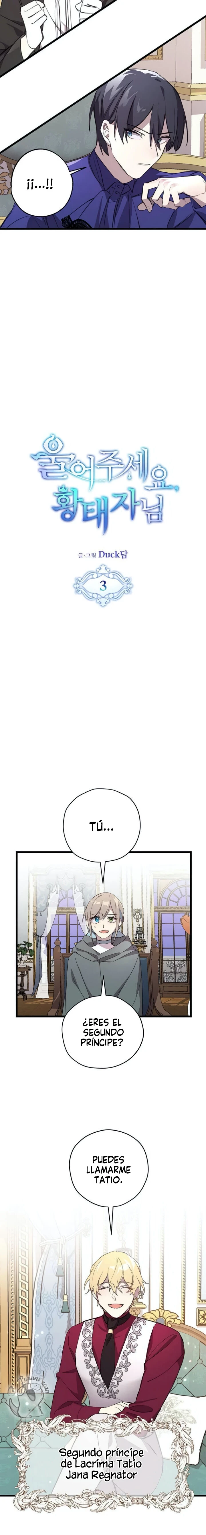 Por favor llora, Príncipe heredero Capitulo 3 página 5