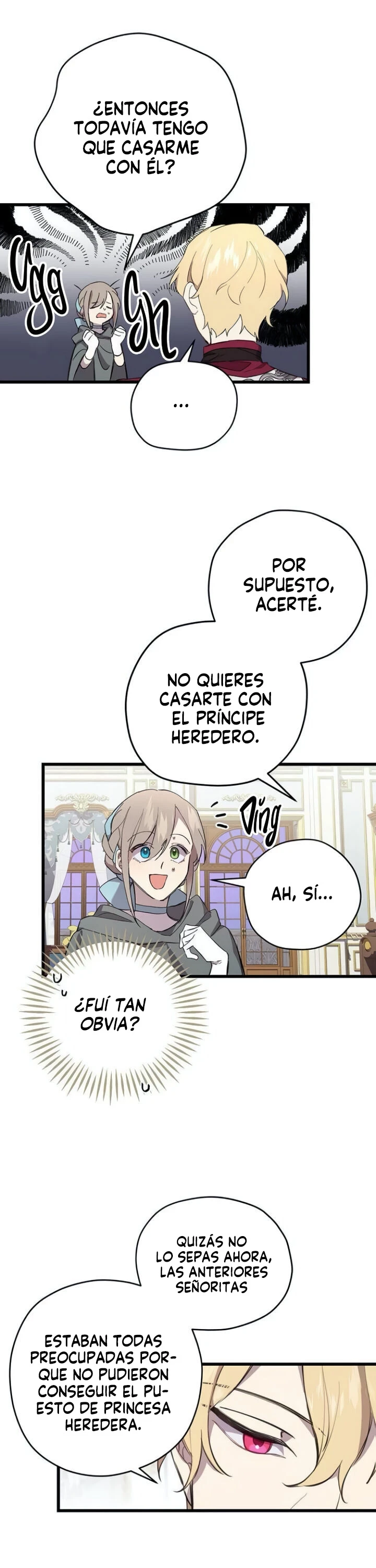 Por favor llora, Príncipe heredero Capitulo 3 página 8