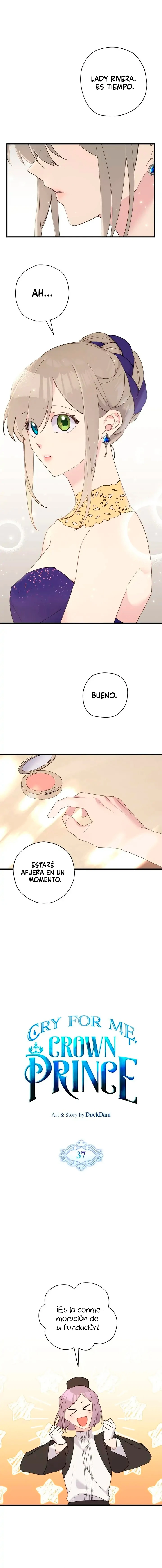 Por favor llora, Príncipe heredero Capitulo 37 página 4