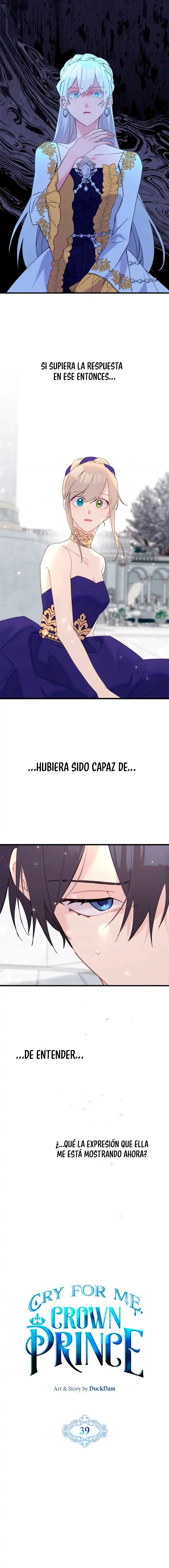 Por favor llora, Príncipe heredero Capitulo 39 página 5