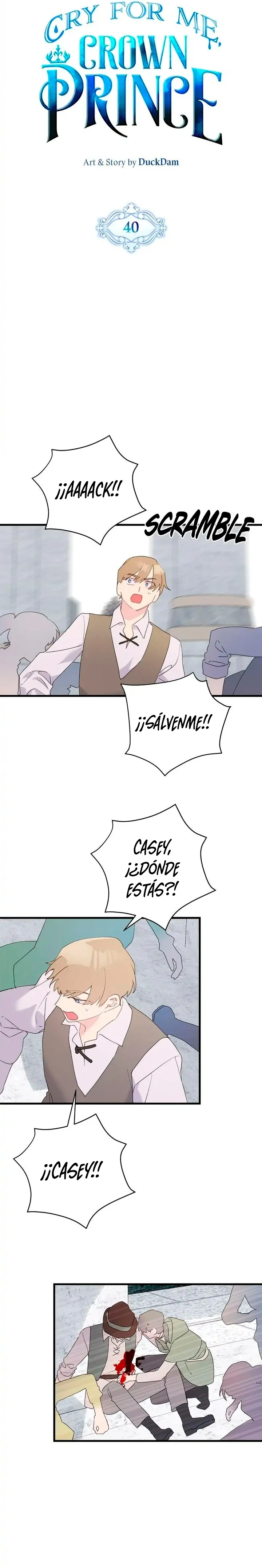 Por favor llora, Príncipe heredero Capitulo 40 página 8