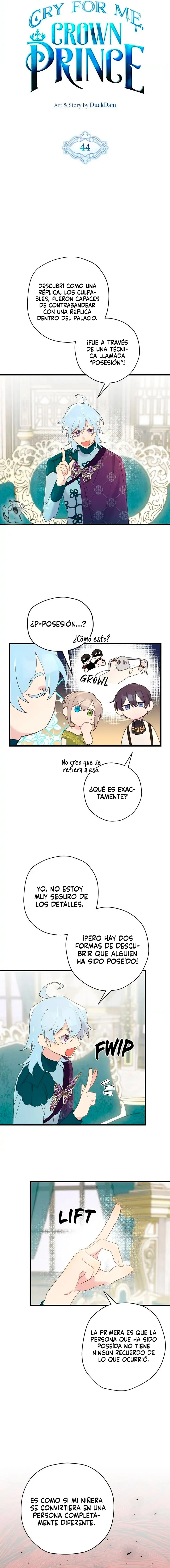 Por favor llora, Príncipe heredero Capitulo 44 página 6