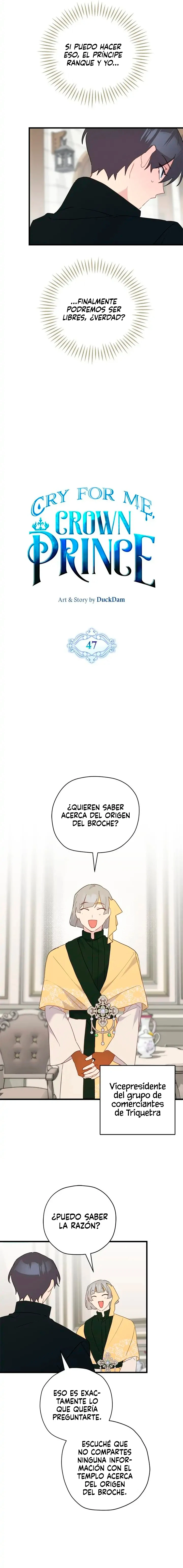 Por favor llora, Príncipe heredero Capitulo 47 página 12