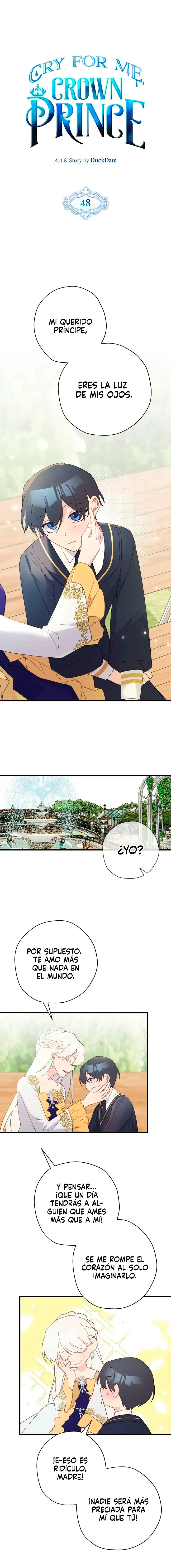 Por favor llora, Príncipe heredero Capitulo 48 página 4