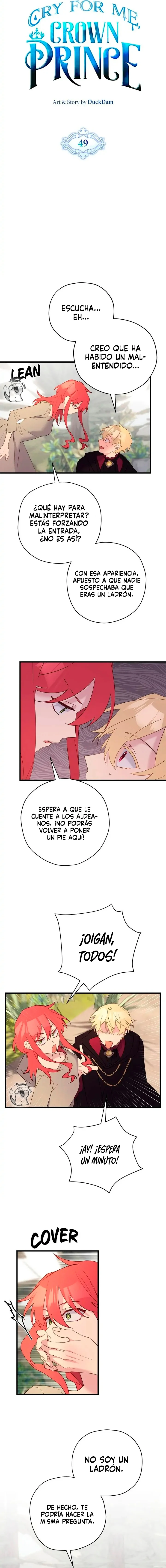 Por favor llora, Príncipe heredero Capitulo 49 página 5