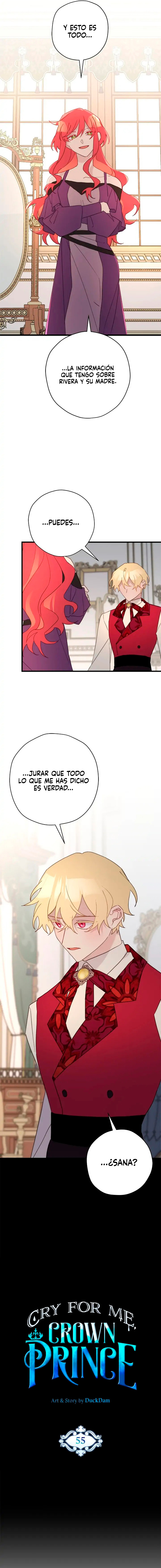 Por favor llora, Príncipe heredero Capitulo 55 página 8