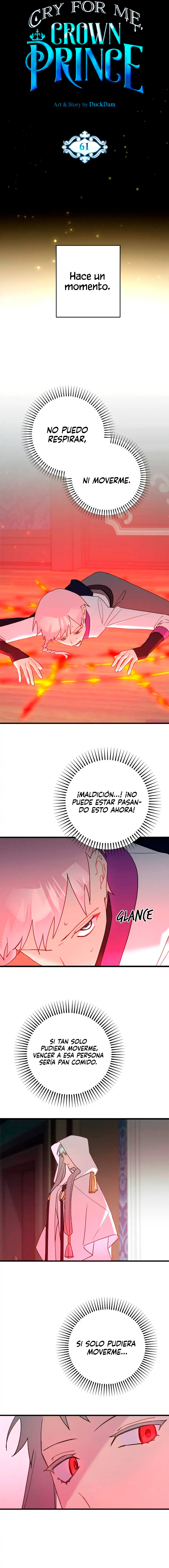 Por favor llora, Príncipe heredero Capitulo 61 página 6