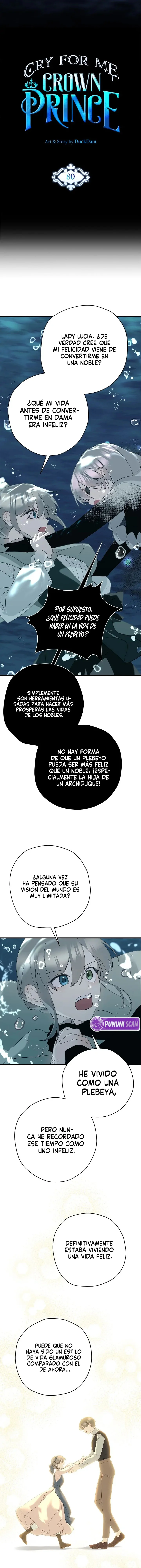 Por favor llora, Príncipe heredero Capitulo 80 página 5