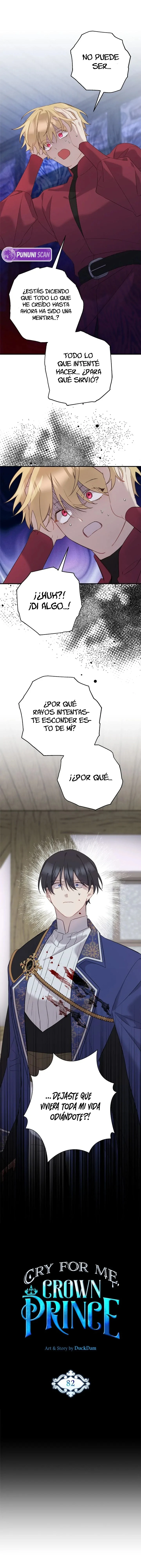 Por favor llora, Príncipe heredero Capitulo 82 página 3