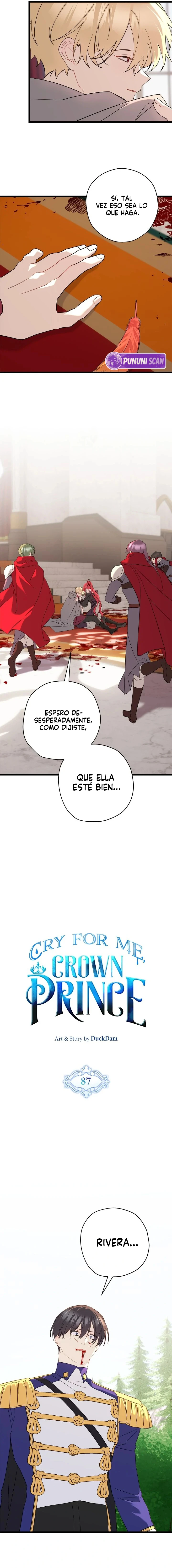 Por favor llora, Príncipe heredero Capitulo 87 página 7