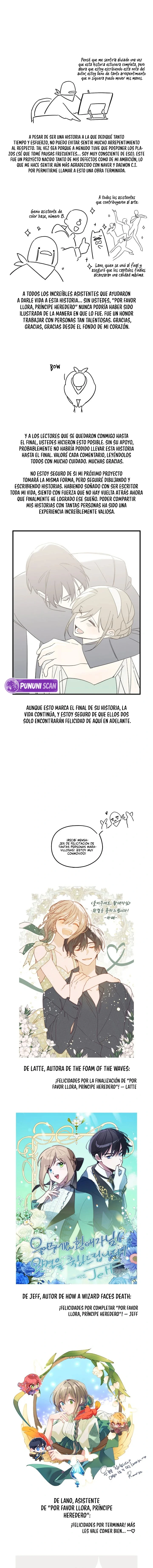 Por favor llora, Príncipe heredero Capitulo 89.5 página 3